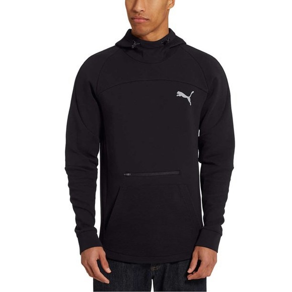 PUMA Black Evostripe Pullover Hoodie - Picture 5 of 10